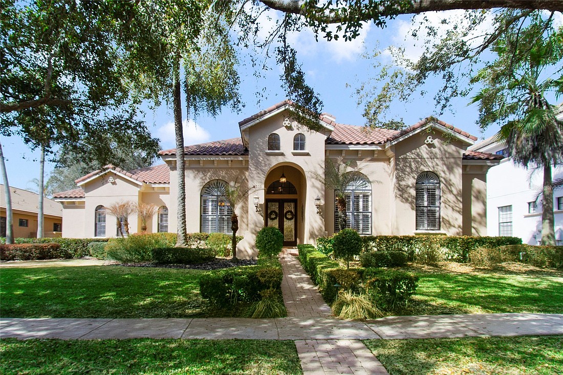 The home at 6330 Lake Burden View Drive, Windermere, sold April 23, for $1,900,000. It was the largest transaction in Windermere from April 20 to 26. The sellers were represented by Karla Ryan, Watson Realty Corp.