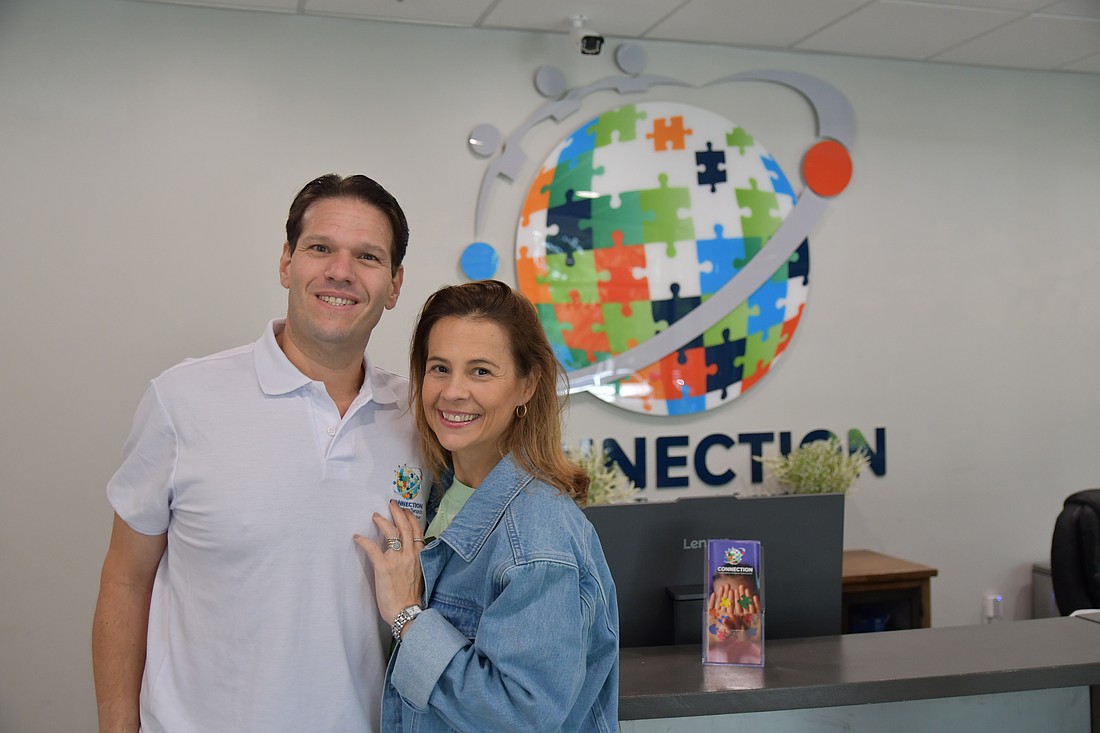 Andre Sophia and Daniela Sophia created 
Connection after their daughter spent years 
in Applied Behavior Analysis therapy. They saw 
how it changed her life and wanted to make those services more accessible to other families.