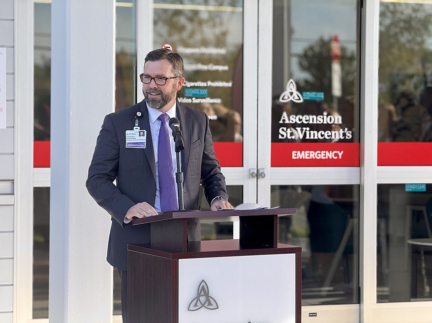 Cory Darling, president and CEO of Ascension St. Vincent’s Southside Hospital, said the hospital will be available for those needing a higher level of care than the stand-alone emergency room.