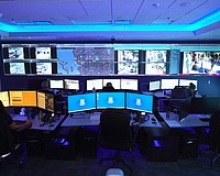 Analysts at SPD's Real Time Operations Center monitor multiple cameras, sensors and other devices spread throughout the city.