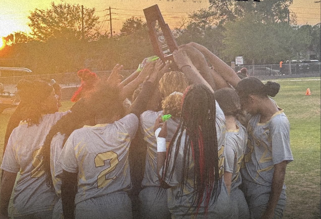 Ocoee High girls flag football team won the Class 4A, District 3 Championship.