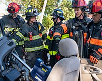 Longboat Key Fire Rescue received a grant for an extra set of protective equipment that will allow firefighters to wash equipment after every fire.