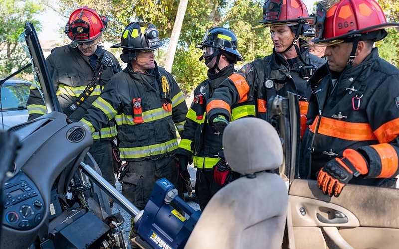Longboat Key Fire Rescue received a grant for an extra set of protective equipment that will allow firefighters to wash equipment after every fire.