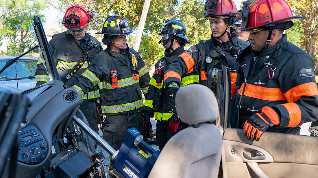 Longboat Key Fire Rescue received a grant for an extra set of protective equipment that will allow firefighters to wash equipment after every fire.