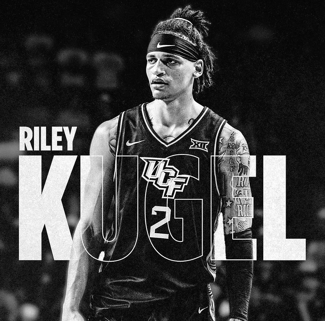 Riley Kugel graduated from Dr. Phillips High in 2022 and now has declared for the NBA draft.
