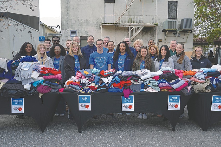 VyStar Credit Union participates in the annual Mr. Rogers Sweater Drive at WJCT Public Media.