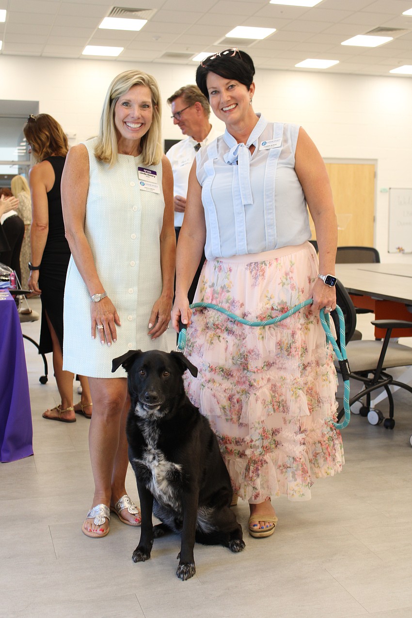 Linda Emery, Connie Boros and Poncho