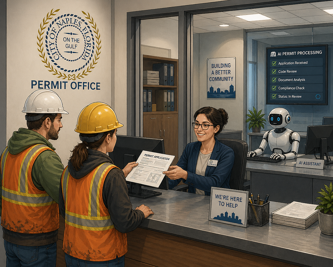 Naples has begun using AI in permitting process to review applications.