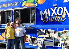 Janet and Dean Mixon are retiring. The couple sold their food truck to Polk Sheriff Charities, Inc.