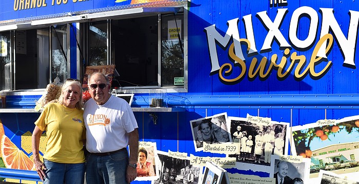Janet and Dean Mixon are retiring. The couple sold their food truck to Polk Sheriff Charities, Inc.