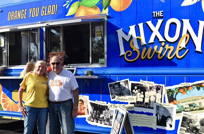 Janet and Dean Mixon are retiring. The couple sold their food truck to Polk Sheriff Charities, Inc.