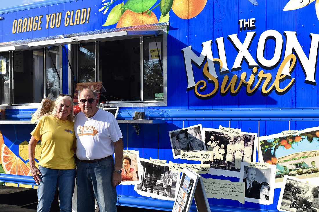 Janet and Dean Mixon are retiring. The couple sold their food truck to Polk Sheriff Charities, Inc.