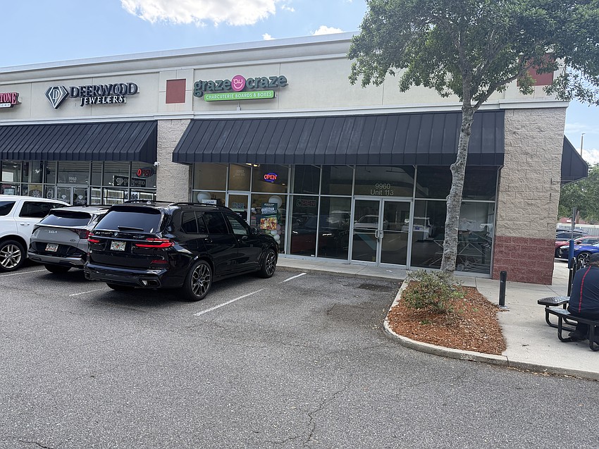 Amber Davis opened Graze Craze at 9960 Southside Blvd. on April 29, 2026.