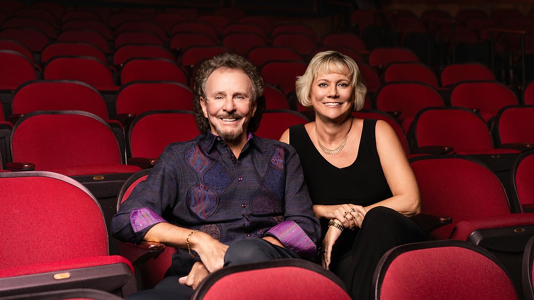 Richard and Rebecca Hopkins are longtime leaders of Florida Studio Theatre.