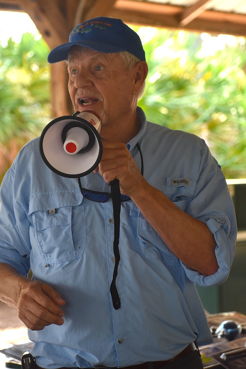 Ed Van Stedum, president of the Lakewood Ranch Anglers Club, is glad to bring smiles and memories to the local children through learning his passion of fishing.