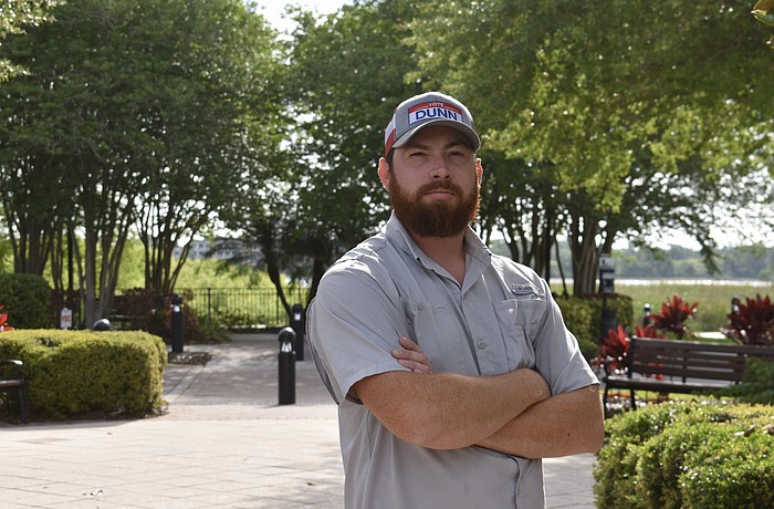 John Dunn is a former U.S. Air Force medic. He's also a graduate of Lakewood Ranch High School.