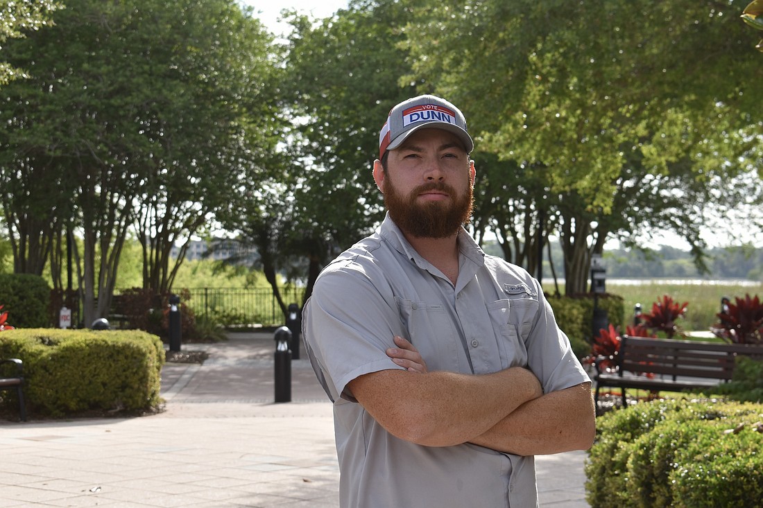 John Dunn is a former U.S. Air Force medic. He's also a graduate of Lakewood Ranch High School.