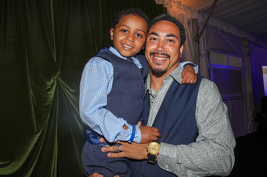 Wesley Chapple's 8-year old Tony McLaurin is not the youngest of six children but he is the only one on Dick Vitale's All-Courageous Kids team. Dad Ronnie looks forward to seeing his little boy back on the football field soon.