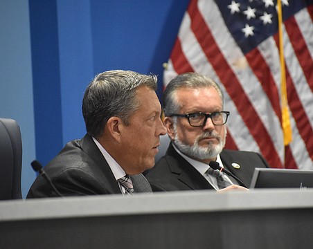 Commissioners George Kruse and Mike Rahn supported the project from the start.