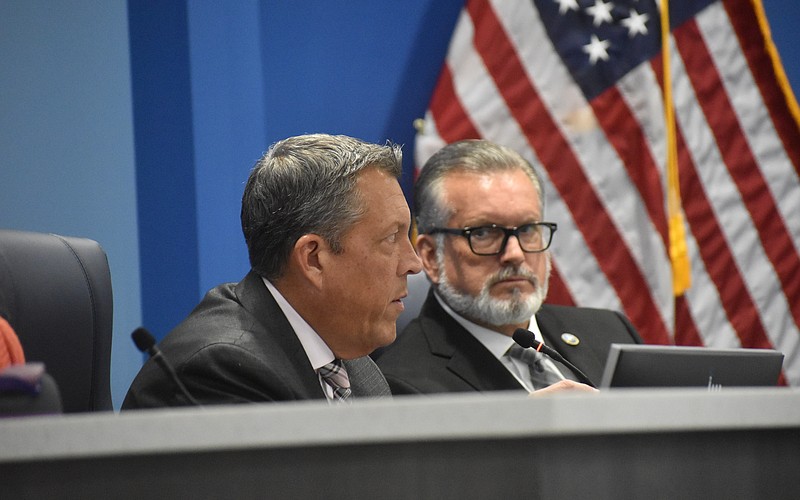 Commissioners George Kruse and Mike Rahn supported the project from the start.