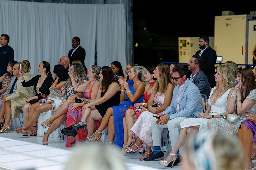 The front rows were sought after at many Naples Fashion Week events.