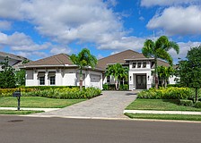 This Lake Club home at 8556 Pavia Way sold for $2.6 million. Built in 2022, it has four bedrooms, four baths, a pool and 3,734 square feet of living area.