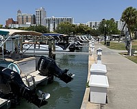 Work will soon begin on replacing anbd raising 1,500 linear feet of seawall at the Bayfront Park marina.