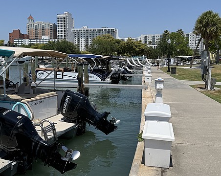 Work will soon begin on replacing anbd raising 1,500 linear feet of seawall at the Bayfront Park marina.