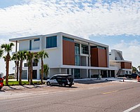 A single-family residence at 3515 Gulf of Mexico Drive has been under construction for years and is nearing completion.