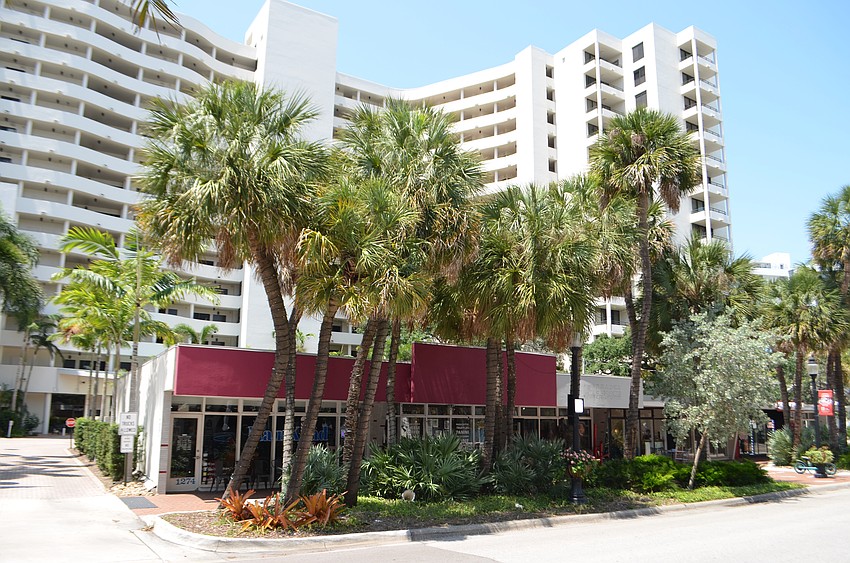 The location of the proposed 1260 North Palm Residences with Bay Plaza in the background.