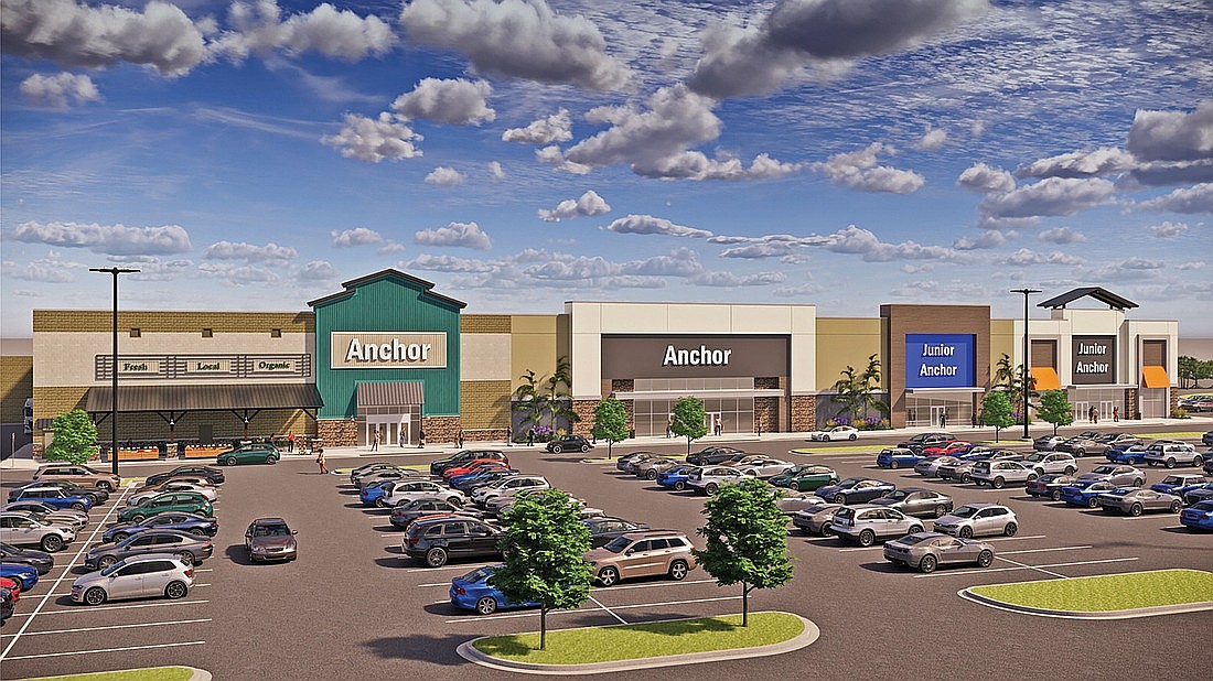 The Sears at Orange Park Mall has sold and is planned to be redeveloped into a mixed-use project, according to site plans.