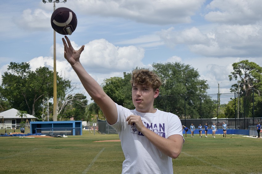 As a senior, Ben Milliken passed for 2,306 yards and 27 touchdowns. The Blazers finished 5-6 and reached the first round of the SSAA 3A state tournament.