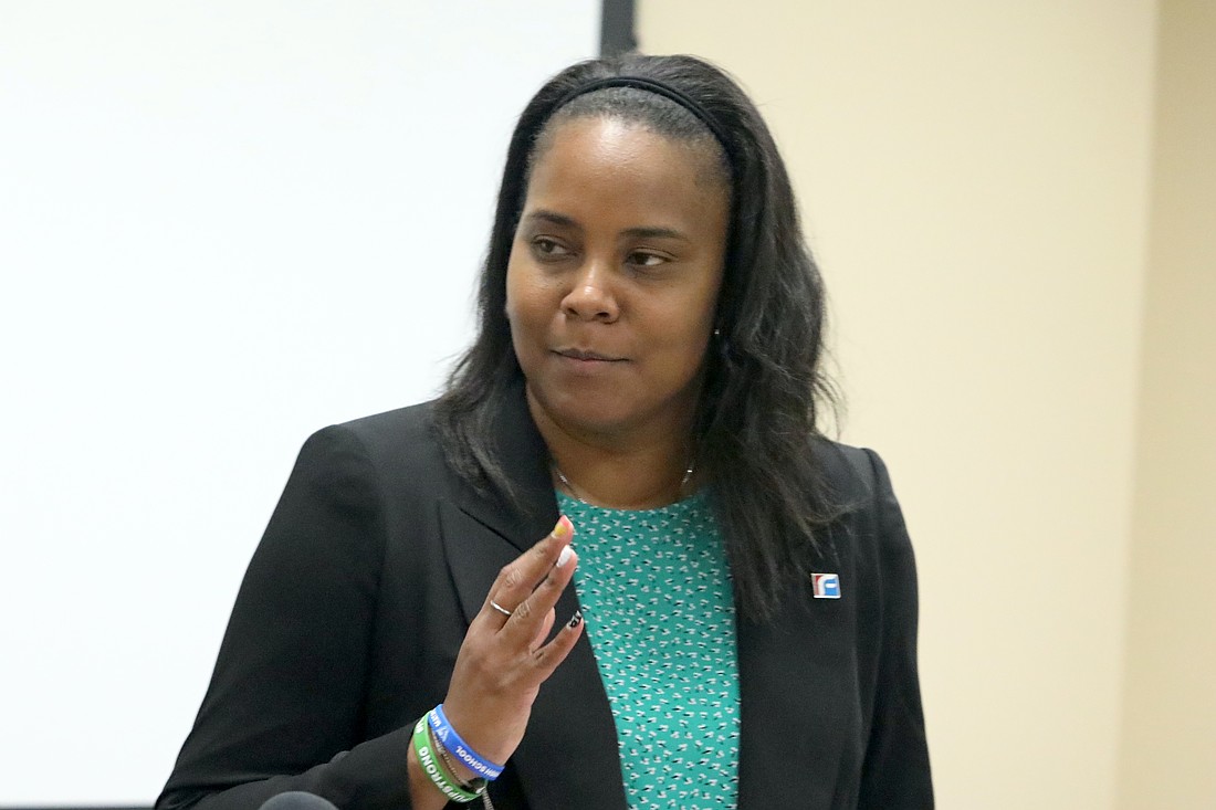 Flagler Schools Superintendent LaShakia Moore. File photo