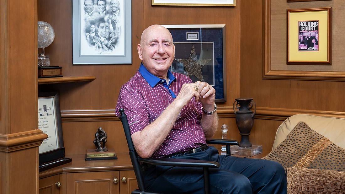 Dick Vitale, even amid his battle with melanoma, kept the focus of his 21st annual gala in Sarasota on helping kids fight — and beat — cancer.