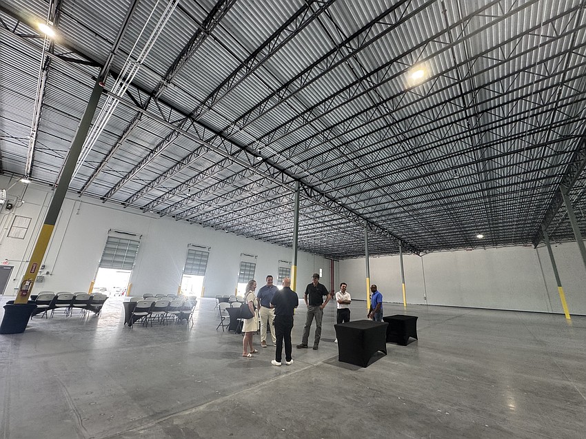 The newly built Lakewood Ranch Boulevard warehouses feature clear heights from 24 to 28 feet.