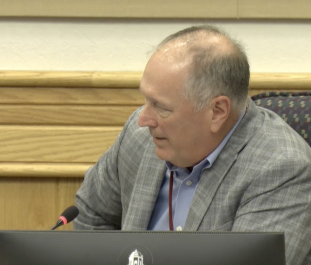 County Commissioner Tom Knight on Tuesday raised the issue of a fee charged by the Tax Collector's office on money raised by the school district's optional 1-mill property tax.