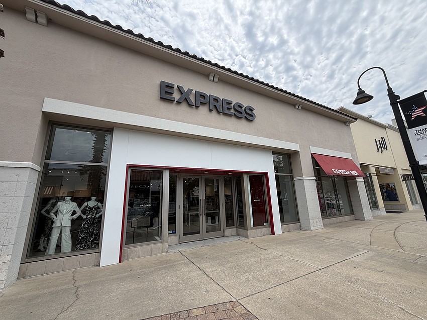 Men’s and women’s clothing retailer Express operates at 4711 River City Drive in St. Johns Town Center.