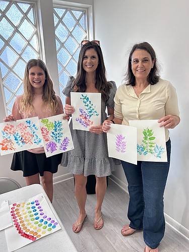 Vivienne Ellery, Anne Ellery and Margaret DiGaetano. Courtesy photo