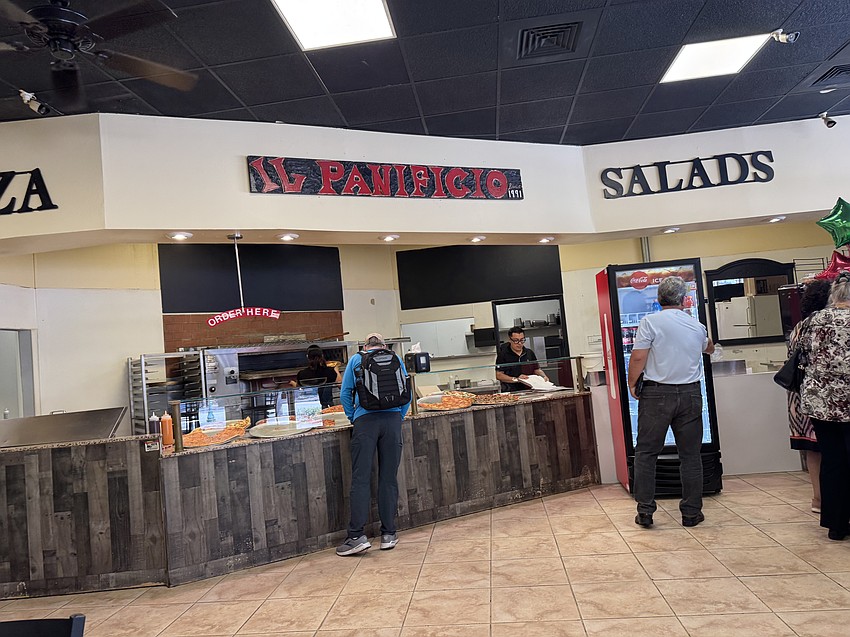 Il Panificio sells pizza, salads, sandwiches and appetizers.