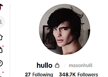 Mason Hull has more than 300,000 followers on TikTok.