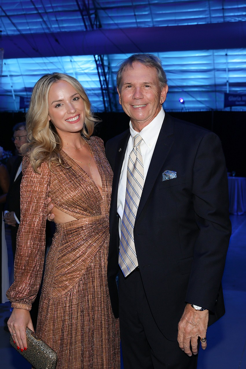 Laurel Stevens with Bill Buckingham