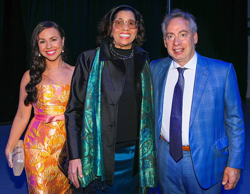 Barbara Landy, Marie Colbert and Michael Landy