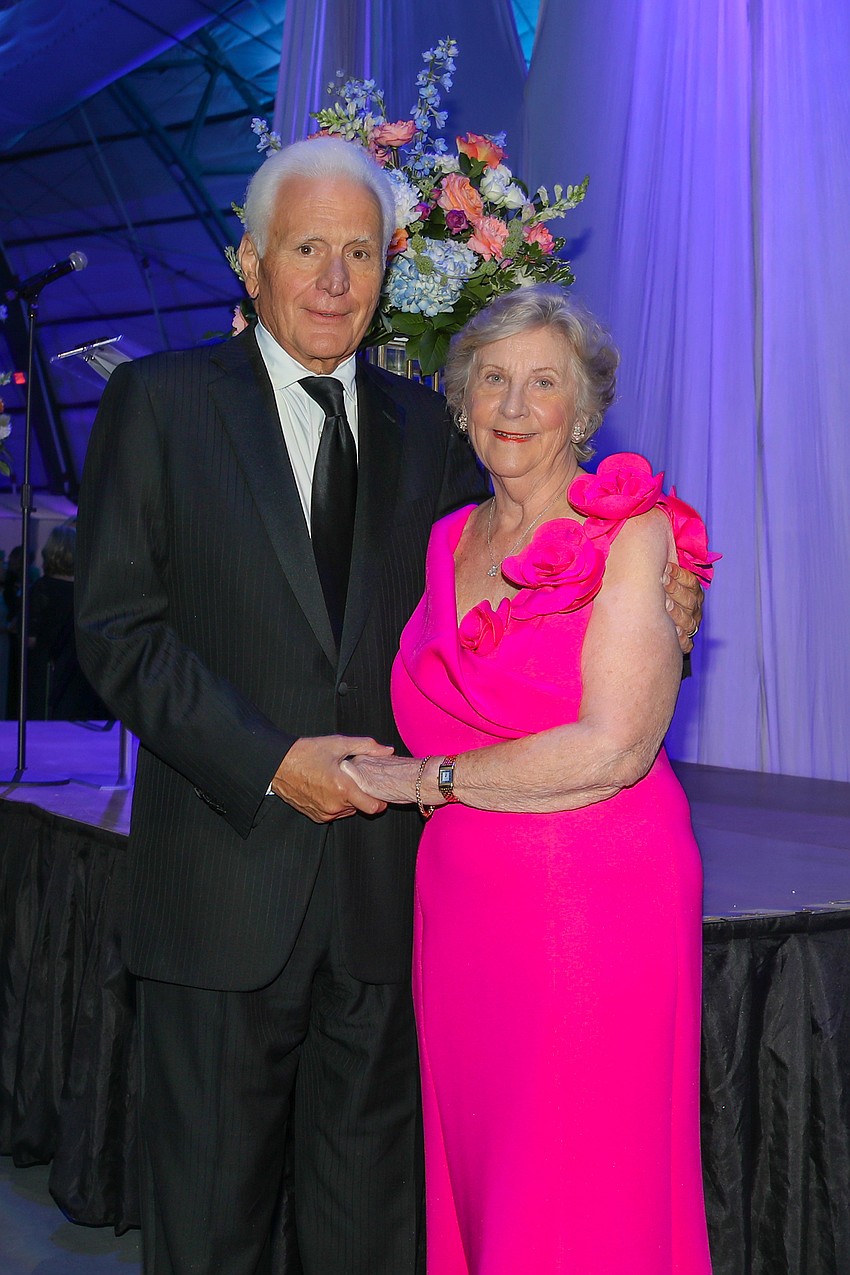 The Sarasota Ballet honors Frank and Katherine Martucci for their contributions to the organization.