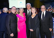 Iain Webb, Katherine and Frank Martucci, and Jean and Joe Volpe