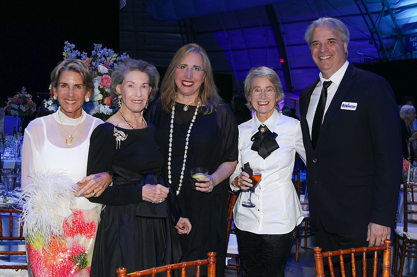 Audrey Robbins, Cornelia Matson, Jennifer Rominiecki, Caroline Amory and Rob Rominiecki