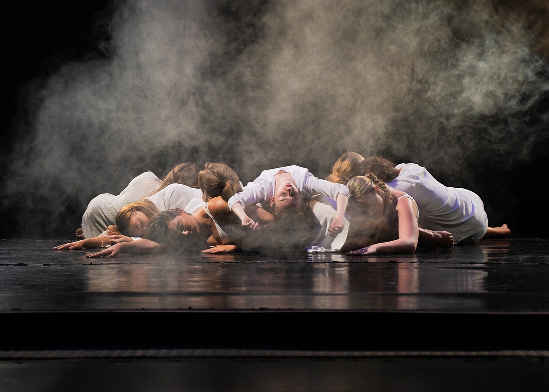 Concluding the program is Dyad 1909, an original contemporary ballet inspired by Ólafur Arnalds’ album of the same name. Photo courtesy of Ormond Ballet