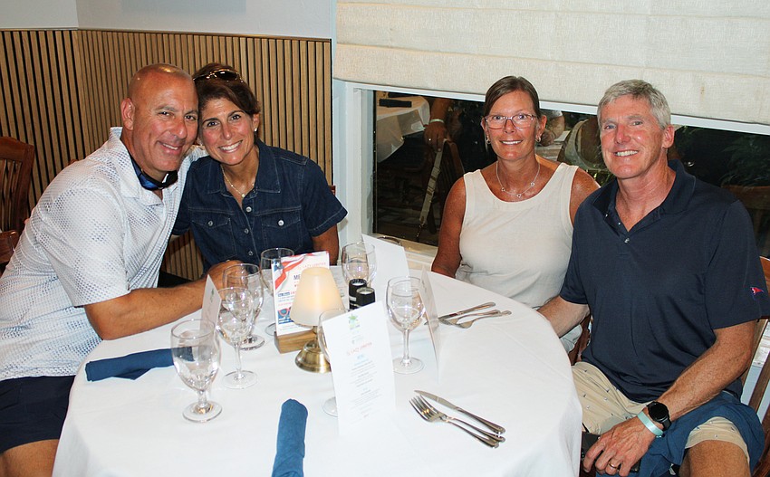 Kenny and Jennifer Cobbs and Kathy and Dan Ruscitto.