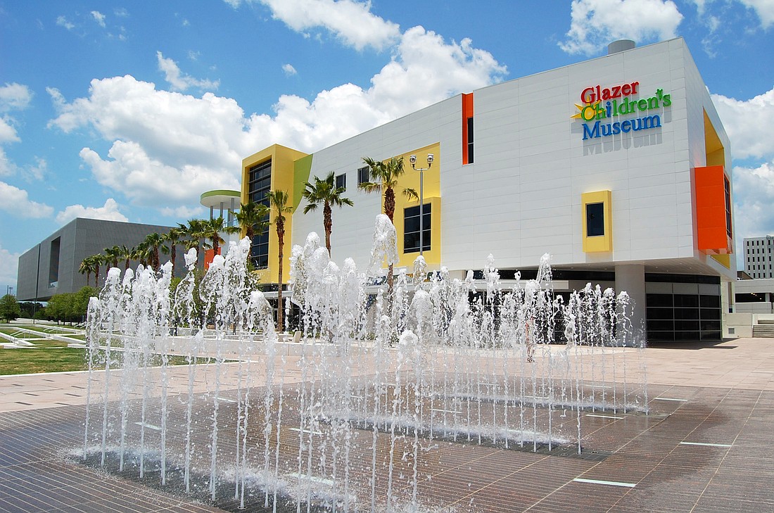 The Glazer Children's Museum is located at 110 W. Gasparilla Plaza in Tampa.