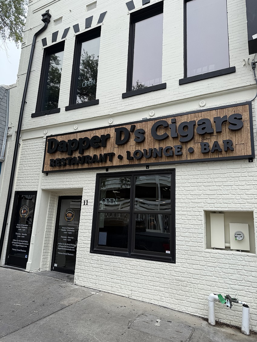 Dapper D’s Cigars plans a May 15, 2026, grand opening at 11 N. Ocean St. in Downtown.