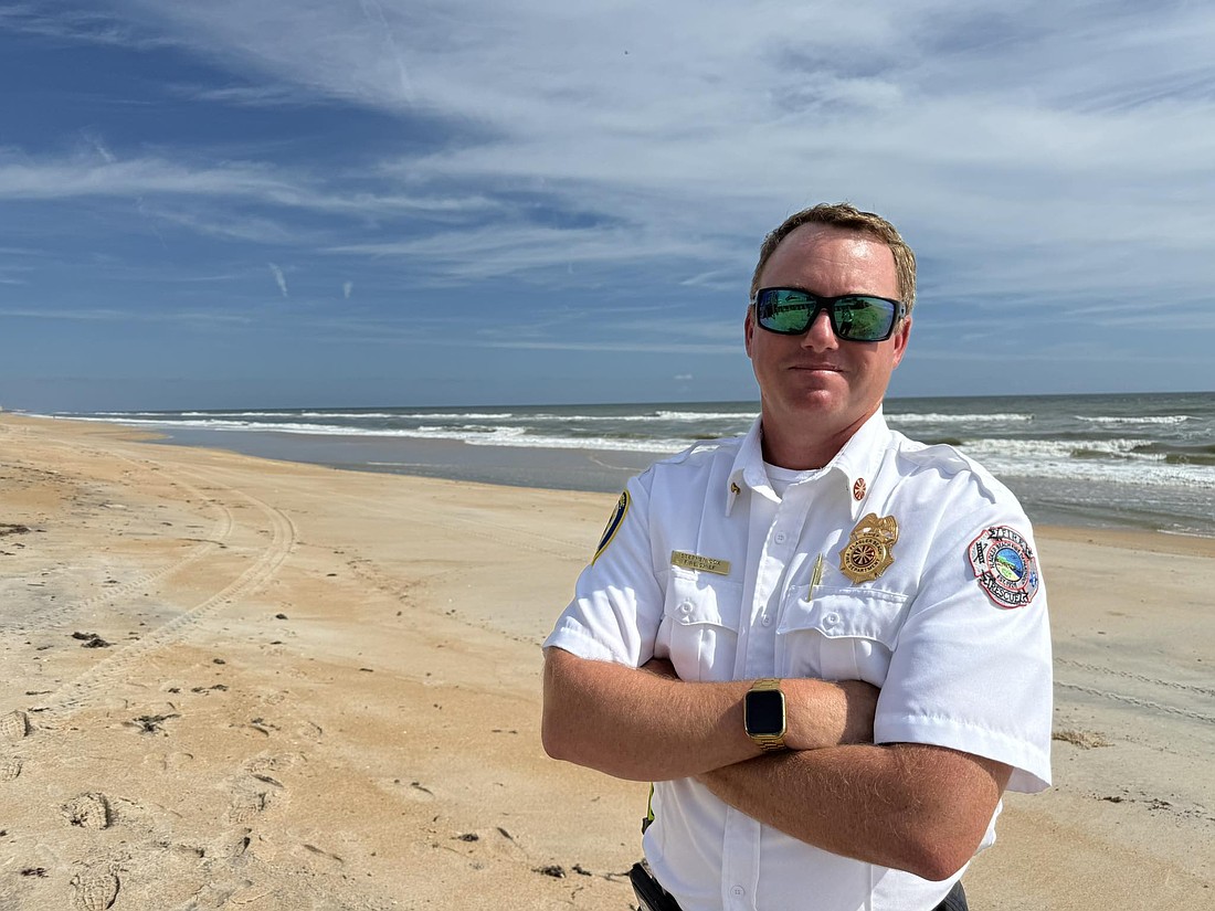 Former Flagler Beach Fire Chief Stephen Cox. Photo courtesy of the Flagler Beach Fire Department Facebook page.